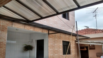 Foto Cobertura em Policarbonato Alveolar Reta em L