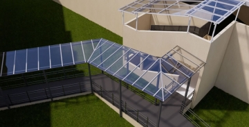 Projetos com Coberturas em Policarbonato Compacto