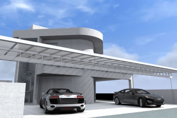 Projetos com Coberturas em Vidro Laminado