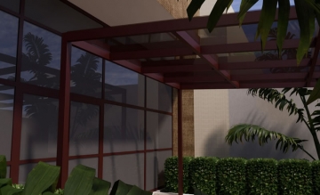 Projetos com Coberturas em Vidro Laminado