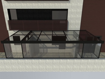 Projetos com Coberturas em Vidro Laminado