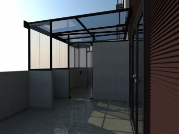 Projetos com Coberturas em Vidro Laminado