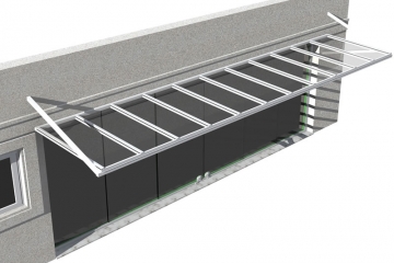 Projetos com Coberturas em Vidro Laminado