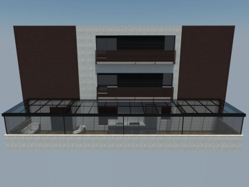 Projetos com Coberturas em Vidro Laminado