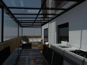 Projetos com Coberturas em Vidro Laminado