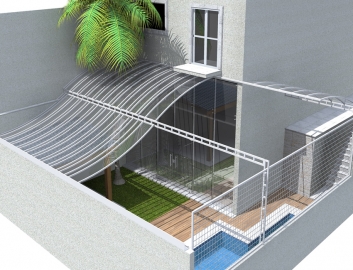 Projetos com Coberturas Retráteis